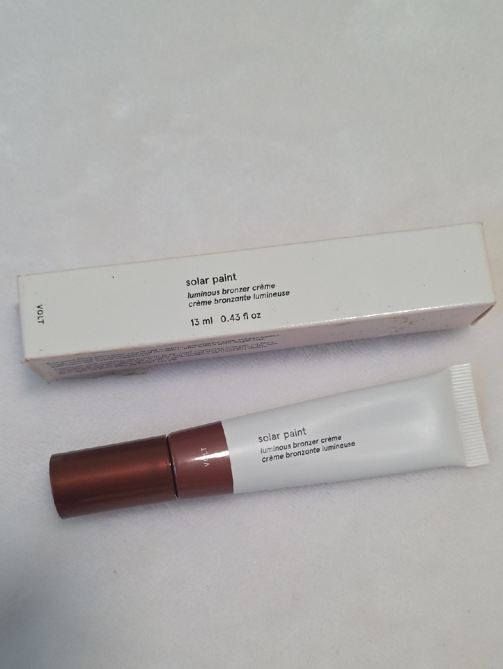 NIB Glossier Solar Paint Luminous Bronzer Cream in Volt Full Size - Picture 7 of 10